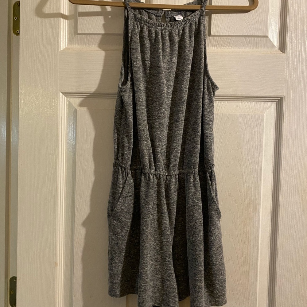 Grey romper size small